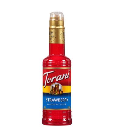 Torani Strawberry Syrup 12.7oz - Premium Flavor for Drinks & Desserts - Buy Online on GoSupps.com