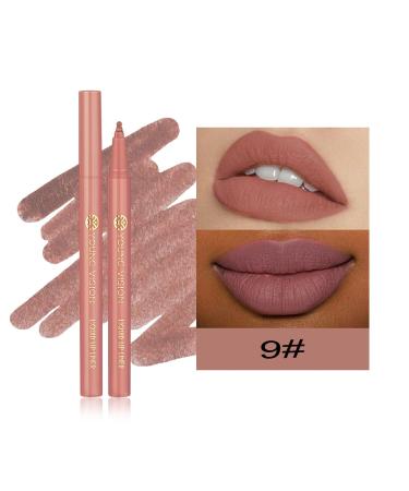 Young Vision Gourd-Shaped Precision Liquid Lipstick & Lipliner - Nude Matte Perfection | International Shipping Available - Buy Online on GoSupps.com