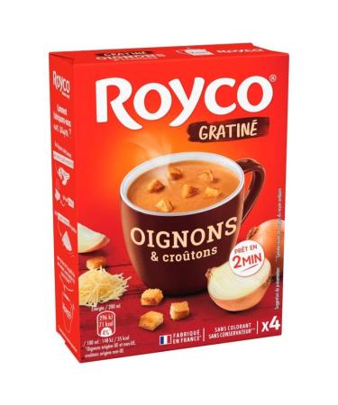 ROYCO Minute soup gratinated onion and croutons 60 g 4 pieces