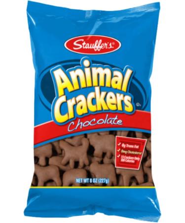 Ja'Cor Chocolate Animal Crackers Coated Animal Cracker Snack Packs Assorted Fun Animal Shapes Individual Package Snacks 8 oz Bags(Pack of 2) - Buy Online on GoSupps.com