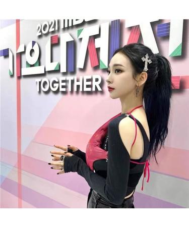 ZHOUMEIWENSP 2PCS Metal Cross Hairpin Clips - Retro Punk Duckbill Style for Novelty Hair - Buy Online on GoSupps.com