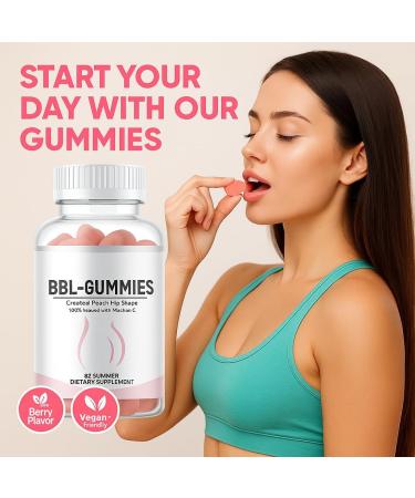 BBL Extreme Vitamins for Women Gummies + Power Boost Gummies & Immune Support Healthcare Dietary Supplement 60 Count Delicious Peach Flavor - Buy Online on GoSupps.com