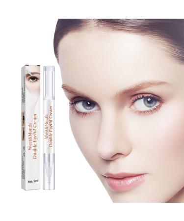 Double Eyelids Styling Cream - Professional Invisible Double Eyelids Styling Cream Natural Double Eyelid Glue Big Eye Transparent Eyelid Super Stretch Fold Lift Eyes Shaping Tools
