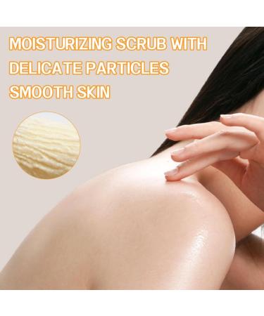 Turmeric & Vitamin C Body Scrub Skin Brightening Scrub Remove Dead Skin Improve Dark Spots Deep Cleanse Exfoliating Body Face  - Buy Online on GoSupps.com