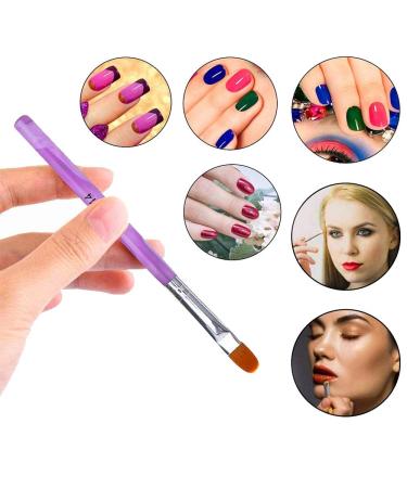 10-Piece UV Gel Nail Brush Set - Professional Acrylic Painting Pens for Nail Art & Design - Buy Online on GoSupps.com