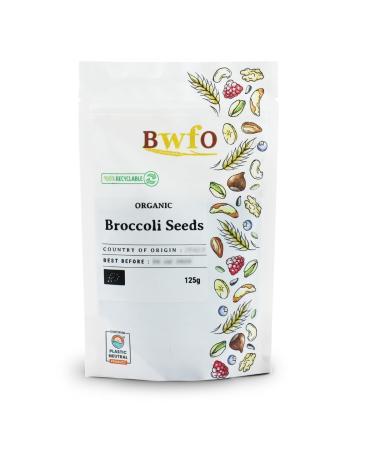 Organic Broccoli Seeds 125g (BWFO)