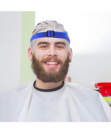 Beaupretty Neckline Shaving Template Hair Cutting Guide Curved Silicone Haircut Band for DIY Home Salon Hair Trimming Cutting Blue - Buy Online on GoSupps.com