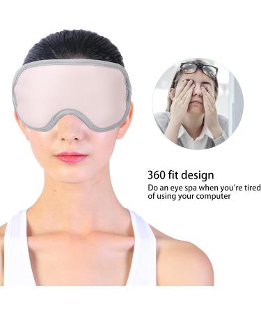 Buy Heated Eye Massage Device | USB Foldable Compress for Dry Eyes & Dark Circles - Eye Care Treatment - Buy Online on GoSupps.com