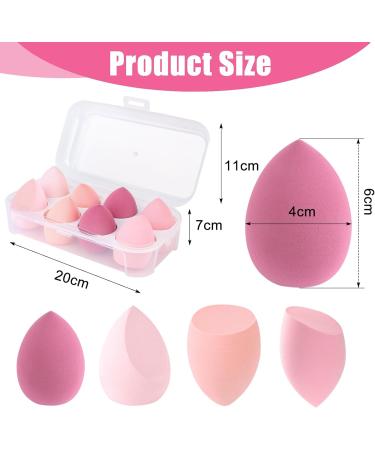 8 Piece Make Up Sponge Set Beauty Blender Makeup Sponge Make Up Sponge Foundation Blending Beauty Sponge Makeup Sponge for Most Cosmetics - Buy Online on GoSupps.com