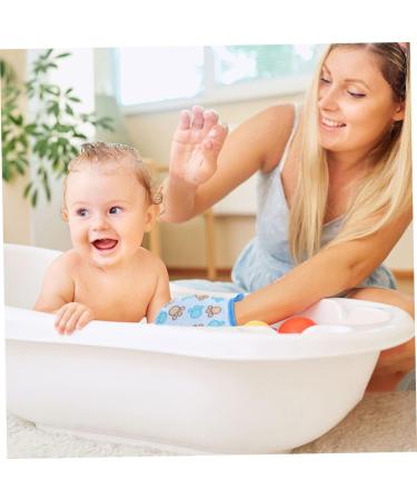 4 Pairs Kids Bath Gloves | Exfoliating Mitts for Girls | Compact Shower & Bath Skincare Tool | Baby Cotton Cleaning Towel - Buy Online on GoSupps.com