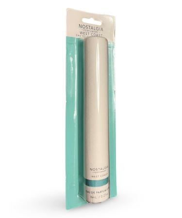 Nostalgia WEST COAST Eau de Parfum Spray for Men 0.27 Fl Oz Sea Salt Heliotrope Flower Cedarwood - Buy Online on GoSupps.com