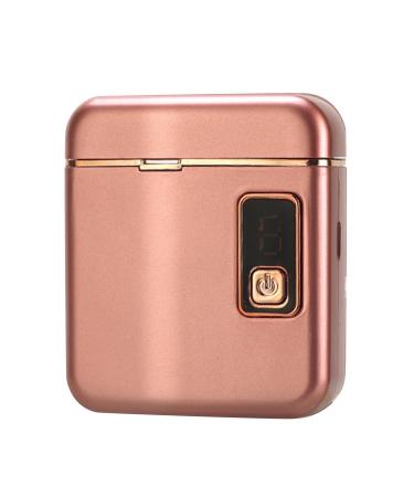 Automatic Electric Nail Clippers Automatic Nail Clippers | 3 Modes Adjustable Safety Nail Clipper Safety Nail Clippers and Cutter Illuminated Silent Nail Scissors with Spa Pink Gold