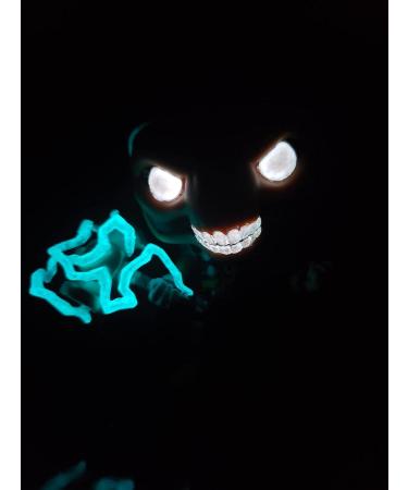 Glow In The Dark Acrylic Paint - Neutral White - 1 Ounce - 5+ Color Options - For Art, Decorations, Indoor & Outdoor Crafts - Adults, Students, Kids - Buy Online on GoSupps.com