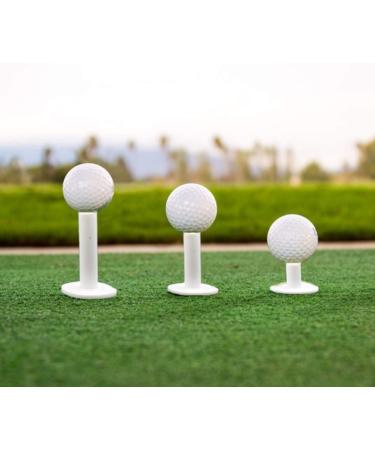 FINGER TEN Golf Rubber Tees Set - Mixed 4 Pack for Driving Range Practice Mat - 1.5, 2.25, 2.75, 3 Sizes - Durable and Value-Priced - Buy Online on GoSupps.com