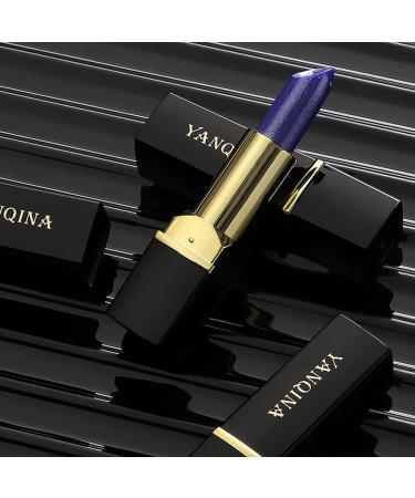 2 Pack Blue Color Changing Lipstick Magic Temperature Lip Balm - Long Lasting Moisturizing Gloss for Pink Lips - Waterproof Lip Tint Makeup (2 PCS) - Buy Online on GoSupps.com
