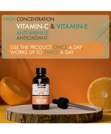 IYASA 5% Vitamin C Serum - Anti-Aging & Skin Brightening Hydrate & Plump Skin Reduce Dark Spots - 30ml - Buy Online on GoSupps.com