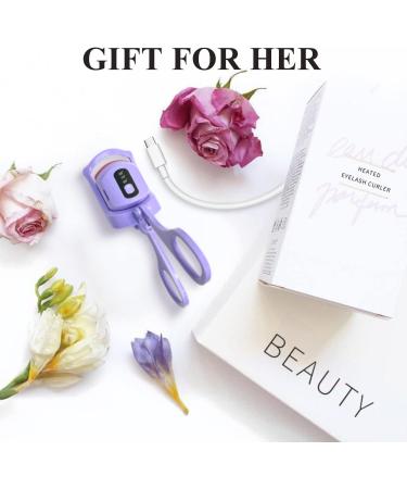 Heated Eyelash Curlers - USB Rechargeable Electric Curling Tool with Separator | 3 Heating Modes - Perfect Gift for Women & Girlfriends - Buy Online on GoSupps.com