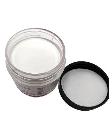 Nail Pigment Powder 2.0oz Nail Dip Powder Fast Drying Fine Powder Safe DIY Nail Art Powder Manicure Powder for Beginners (Transparent)