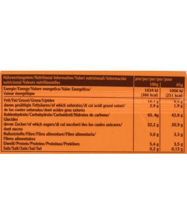 Buy Handcrafted Energy Oatsnack Bars - 30 x 65g Natural Currant Snack | International Shipping Available - Buy Online on GoSupps.com