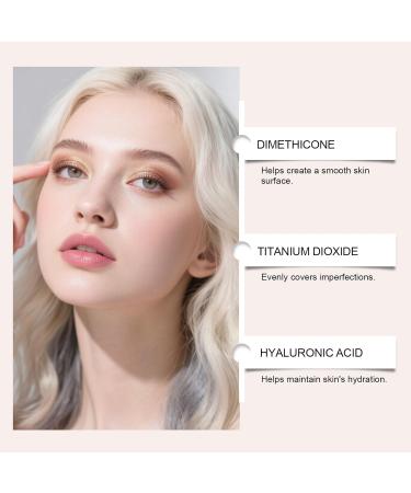 Hengxuan Moisturizing Color Changing Liquid Foundation Skin Tone Matching Formula for Mature Skin NonGreasy Matte Breathable Concealer Long Lasting Oil Control 1 - Buy Online on GoSupps.com