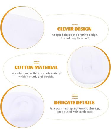 Healvian Long Diabetic Socks - 2 Pairs Anti-Odor Crew Sports Socks for Elderly Nursing - White for Women and Men - Buy Online on GoSupps.com