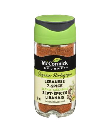 McCormick Gourmet Premium quality Natural Herbs & Spices Organic Lebanese 7-Spice Seasoning 41g