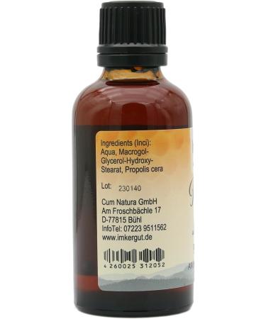 Beekeeper Propolind Propolis Solution 50ml Bottle Water Soluble - Buy Online on GoSupps.com
