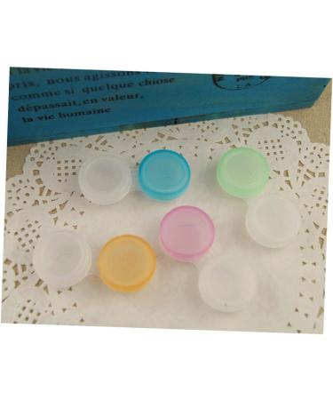 Lurrose 10-Pack Contact Lens Container Kit | Clear Holders with Mirror Stand & Makeup Remover | Travel Essentials for Lens Care - Buy Online on GoSupps.com