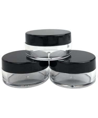 Beauticom 10G/10ML Clear Jars with Black Lids - 20 Pack | BPA Free Storage for Lotions Creams Toners Lip Balms & Makeup Samples - International Shipping Available - Buy Online on GoSupps.com