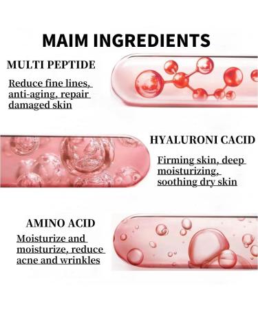 Peptides Serum For Face "Buffet" + Copper Peptides Reduce Skin wrinkles Improve Skin Anti-aging Moisturizing Peptide Serum For Reduces Wrinkles And Fine Lines (1 1PC) 2.98 Ounce (Pack of 1) - Buy Online on GoSupps.com