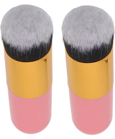 Foundation Brush Lightweight Portable Dense Synthetic Soft Bristles Cosmetic Brush for Liquid Cream Powder Blending - Buy Online on GoSupps.com