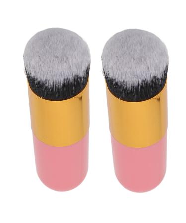 Foundation Brush Lightweight Portable Dense Synthetic Soft Bristles Cosmetic Brush for Liquid Cream Powder Blending