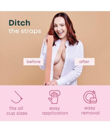 Chest Brace Kit for Lift & Contour | Waterproof Sweat-Proof Bob Tape - Dark Espresso - Buy Online on GoSupps.com