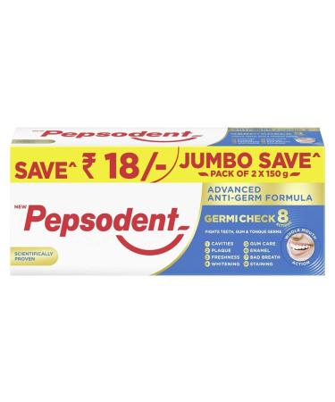 Pepsu-dent Toothpaste 300g (150g x 2 Pack of 2) Jumbo Save Pack