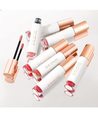 Women Matte Pink Lipstick - Long Lasting, Waterproof, Smudge Proof, Vegan - Glitter Face Makeup for All Day Wear - Buy Online on GoSupps.com