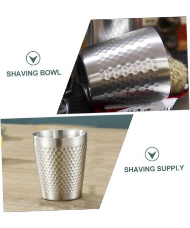 FRCOLOR Stainless Steel Razor Shell Cup Holder - 2 STK Metal Shaving Foam Dish for Soap & Razors - Buy Online on GoSupps.com
