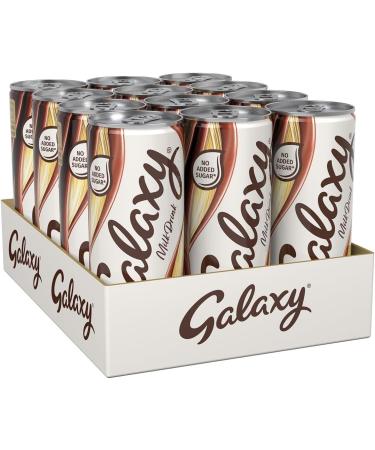 Galaxy Milk Chocolate Ready To Drink Can 250ml (Pack of 24) by Shop4Less