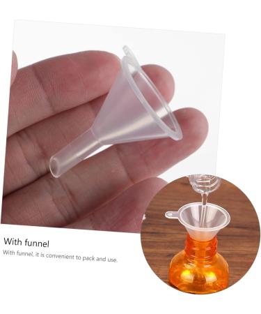 DRESSOOS 1 Set Mascara Tube Funnel Clear Eyelash Mascara Toiletry Containers Eyelash Wand Tube Black Plastic - Buy Online on GoSupps.com