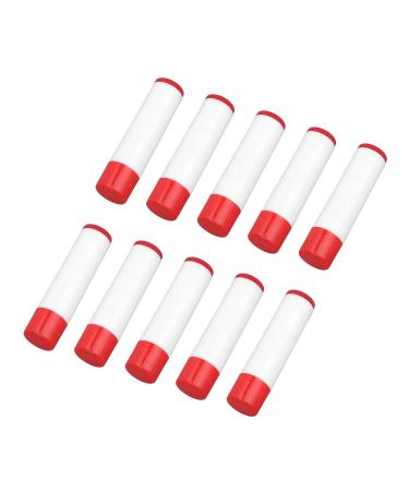 50 Pack Refillable DIY Lipstick Containers - Empty Lipstick Tubes for Homemade Lip Balm & Lottery Pens - Buy Online on GoSupps.com