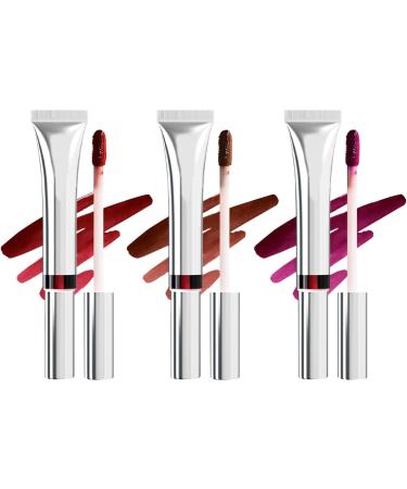 Lip Liner Stain Peel Off Peel Off Lip Liner Stain Waterproof lip linerWaterproof long lasting highly pigmented color peel off lip gloss color stick set of 3 for women - Buy Online on GoSupps.com
