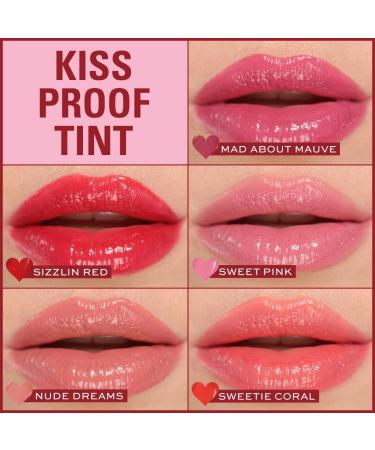 Makeup Revolution Pout Tint - Sweetie Coral | Lightweight Lip Tint with Hydrating Formula and Glossy Stain Finish | 3ml - Buy Online on GoSupps.com