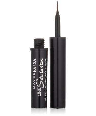 Maybelline Line Stiletto Ultimate Precision Liquid Eyeliner 501 Blackest Black 0.05 fl oz (1.5 ml)