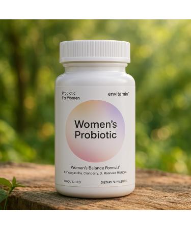 Probiotic for Women Balance Formula with Ashwagandha Cranberry Black Cohosh D-Mannose Hibiscus & Dandelion - Support Your Microbiome Womens 60 Count (Pack of 1) - Buy Online on GoSupps.com