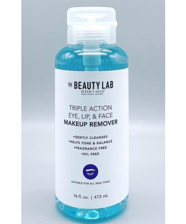 Triple Action Makeup Remover Eye/Lip/Face 16 fl oz New