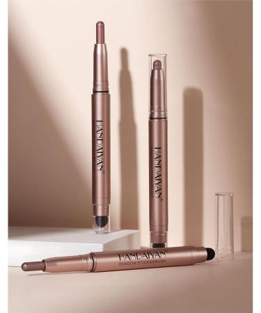 MCAORI Double End Glitter Matte Eyeshadow Stick Pencil Eyeshadow Makeup Waterproof Bicolor ShimmersCosmetics Beauty Makeup Tool - Buy Online on GoSupps.com