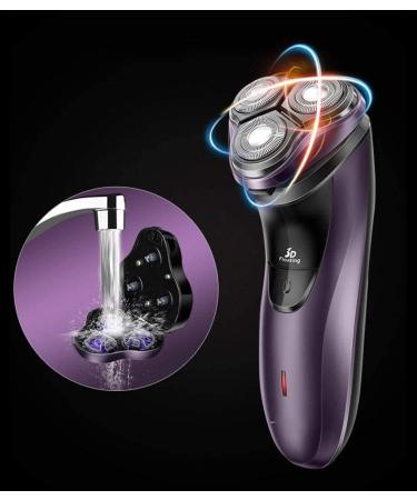 GeRRiT Electric Shaver for Men - Quick Charge Rotary Razor with Pop-Up Trimmer Waterproof & Wet/Dry Use - Buy Online on GoSupps.com