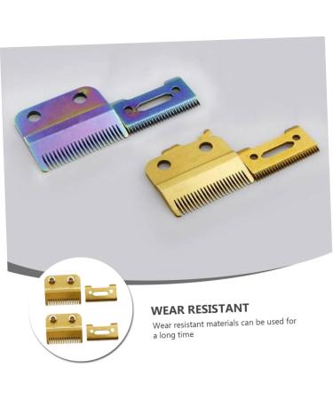 CRILSTYLEO 2 Sets Hair Cutting Head Replacement Blades for Hair Clippers Electric Hair Trimmer Hair Trimmer Head Replacement Blades for Electric golden 4.50X3.80X0.50CM Golden 4.50X3.80X0.50CM - Buy Online on GoSupps.com