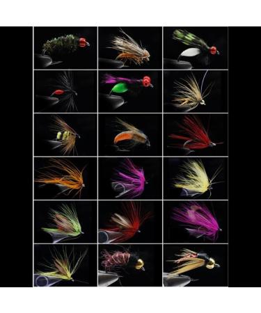 Emiif Fly Fishing Flies Set - 32PCS Dry/Wet Nymphs & Ants for Bass Trout Salmon - Premium Quality International Shipping - Buy Online on GoSupps.com