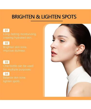 JUFKGBAR Vitamin C Tone Cream Vitamin C Brightening Body Cream Natural Makeup Cream Moisturizing and Waterproof Tone Cream - Buy Online on GoSupps.com