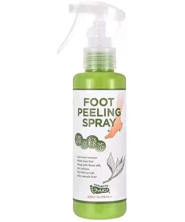 Foot Peeling Spray Orange Oil Exfoliating Foot Moisturizing Hydrating Nourish Peel Off Spray Remove Dead Skin And Calluses On Feet Gentle Foot Care. (Green Tea)